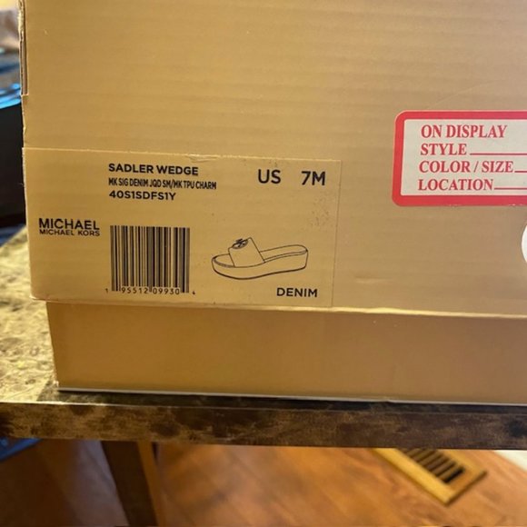 Michael Kors Sadler Wedge Sandals - Picture 3 of 3